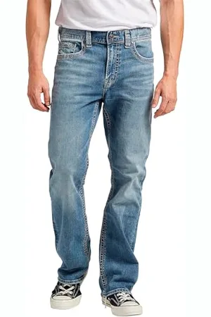 Silver Jeans Co. Herren Craig Easy Fit Bootcut Jeans, , 28W / 30L