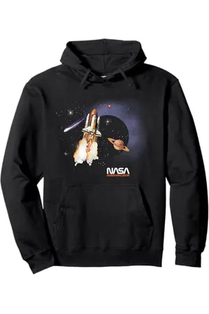 Nasa Kennedy Space Center Rocket Blast Pullover Hoodie