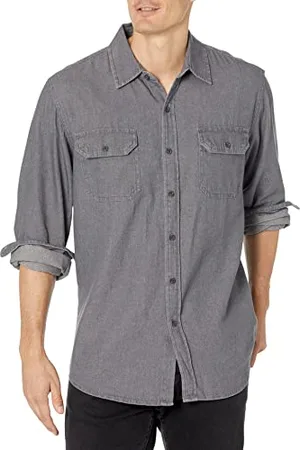 Wrangler Herren Langarm Klassisch Webhemd, , 3X-Groß