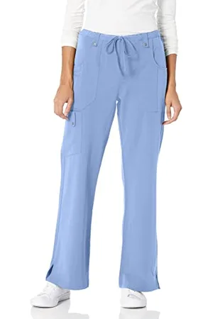 Dickies Xtreme Stretch-Schlupfkasack für Damen, Cargohose mit Kordelzug, ausgestelltes Bein, Übergröße, 82011, 4XL, Ceil
