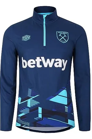 Umbro Herren 98670u Midlayer, Mfq-Tw Navy/Deep Surf/Bluefish, L