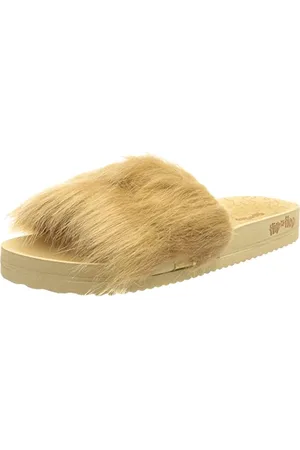 flip*flop Damen poolhairy Strap Hausschuh, , 38 EU