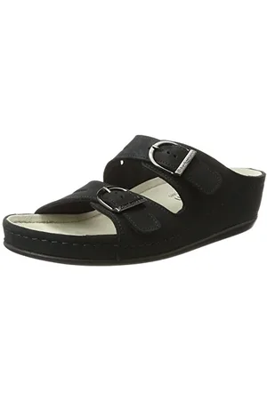 Berkemann Lüneburg Pantoletten Damen, Blau (Dunkelblau), 37.5 EU