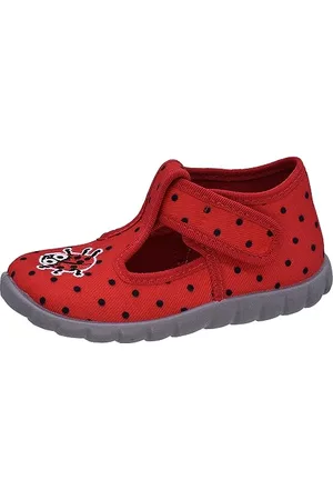 Fischer Fischer Mini, Mädchen Hohe Hausschuhe, Rot (Rot 40), 26 EU (9 Child UK)
