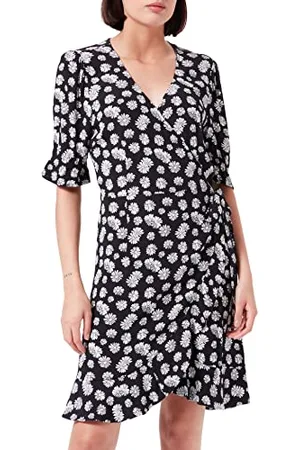 TOM TAILOR Damen Sommerkleid mit Allover-Print 1031321, , M