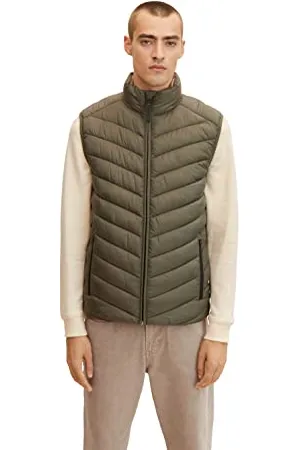 TOM TAILOR Herren Lightweight Stepptweste 1031473, , S