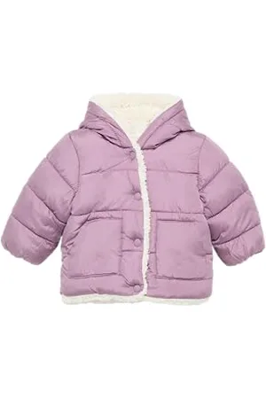 QS by s.Oliver Steppjacke mit Teddyplüsch-Futter Lavendel 86