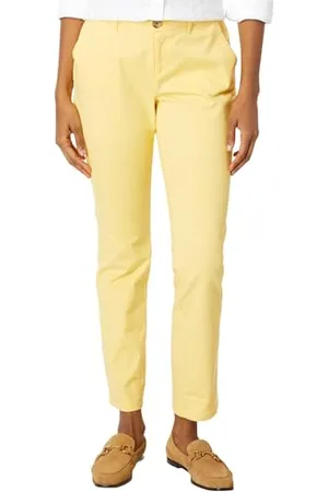 Tommy Hilfiger Damen Relaxed Fit Hampton Chino Pants (Regular and Plus) Hose, , 34
