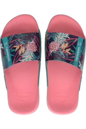 Havaianas Unisex Slide Print Schiebe-Sandalen, Rosa Porzellan, 43/44 EU