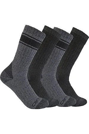 Carhartt Herren Heavyweight Crew, 4 Socken, , Large (4er Pack)