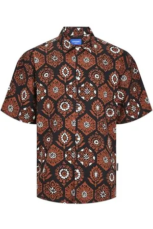 JACK & JONES Male Hemd Weit geschnitten Hemd
