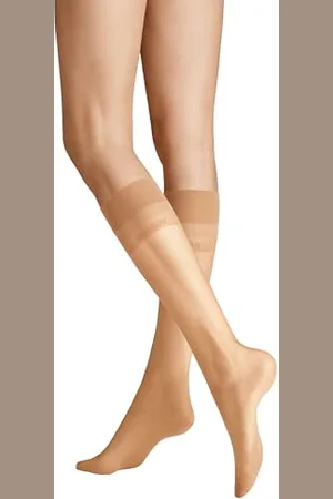 Hudson Damen Kniestrümpfe Light 8 druckfreier Bund 8 DEN 35-38
