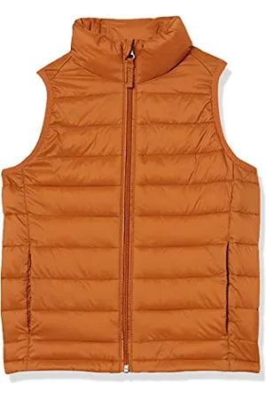 Amazon Jungen Leichte, Wasserbeständige Pufferweste, Verstaubar, , 9 Jahre
