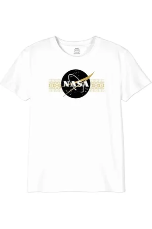 Nasa Unisex Kinder Gidts066 T-Shirt, , 8 Jahre