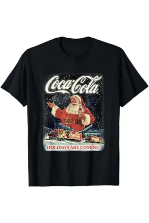 Coca-Cola Die Feiertage von Coca Cola Santa stehen vor der Tür T-Shirt