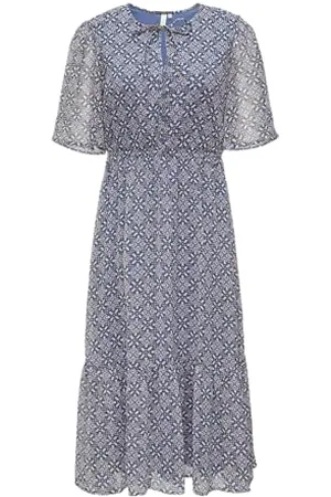 QS by s.Oliver QS Midi Chiffon Kleid