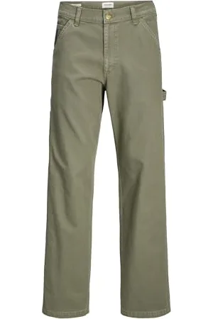 JACK & JONES Male Worker-Hose Locker geschnitten Worker-Hose
