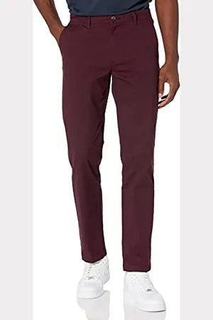 Amazon Herren Legere Stretch-Chinohose mit gerader Passform, , 42W / 30L