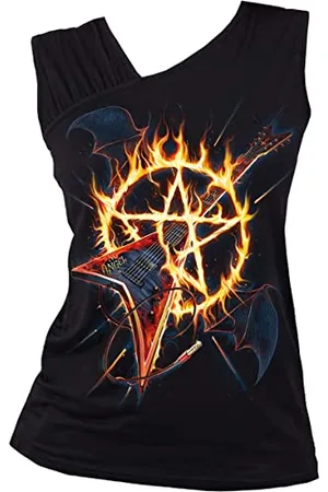 Spiral Hot Metal Frauen Top L 95% Viskose, 5% Elasthan Everyday Goth, Gothic, Rockwear