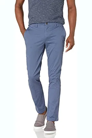 Amazon Herren Chinohose, Komfortabler, Gewaschener Stretch, Skinny-Passform (Früher Goodthreads), , 33W / 32L