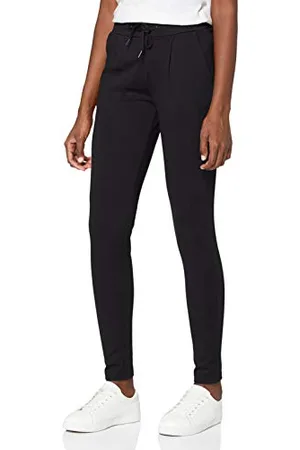 Ichi IHKATE PA2 Damen Sweathose Sweatpants Relaxhose mit Stretch Schmaler Schnitt mit Elastikbund, Größe:M, Farbe: