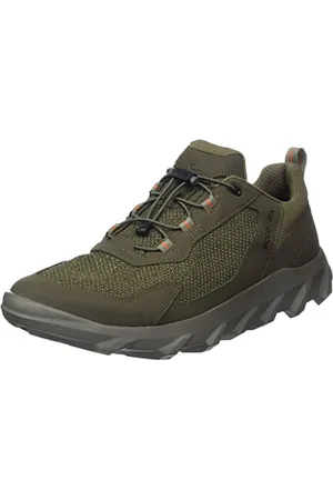 Ecco Herren MX M Low BREATHRU Outdoor Shoe, Tarmac/Tarmac/Black, 47 EU Schmal