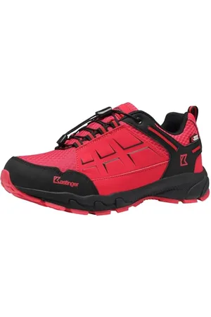 KASTINGER Unisex KOMPAR Low KTX Wanderschuh, Fiery red/Jet Black, 50 EU