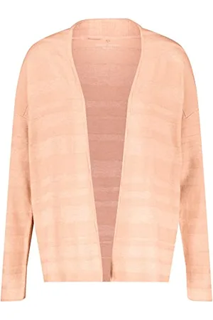 Gerry Weber Damen Offene Strickjacke Langarm unifarben 40