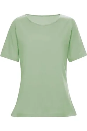Trigema Damen 537211 T-Shirt, Grüner Tee, XXXL