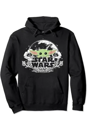STAR WARS The Mandalorian The Child Floral Pullover Hoodie