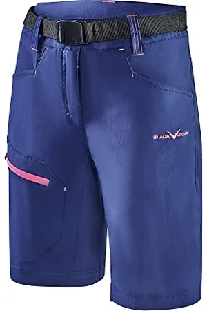 Black Crevice Damen Trekking Shorts, , 44