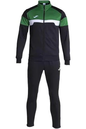 Joma Herren Danubio Trainingsanzug, Schwarz/Grün, XXL