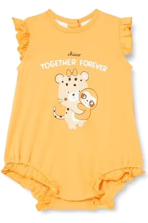 chicco Baby Strampler, Baby Strampler met Handige Knopen, van Zacht Katoen, Machinewasbaar, Babykleding 0-24 Maanden, Entworfen in Italien