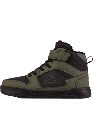 Kappa Unisex Kinder Stylecode: 261071k Lineup Fur K Sneaker, Army Black, 29 EU