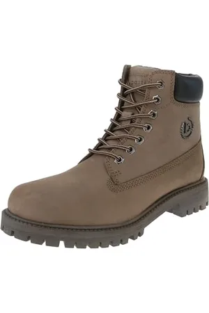 Bugatti Herren Poleman Mode-Stiefel, Taupe Schwarz, 45 EU