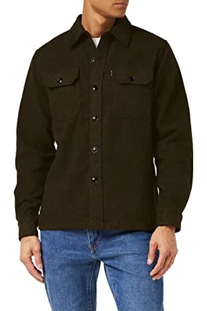 Schott NYC Herren Shcarl3 Hemd, , XL