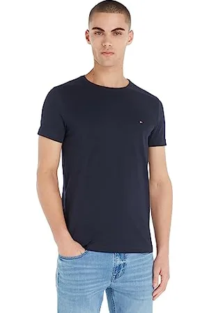 Tommy Hilfiger Herren T-Shirt Kurzarm Core Stretch Slim Fit, , M