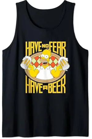 The Simpsons Die Simpsons Homer Beer Fear Chill-Out Weekend Brewmaster Tank Top