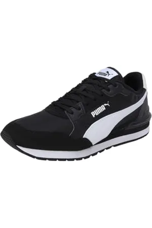 PUMA Unisex ST Runner v4 NL Sneaker, Black White, 37.5 EU