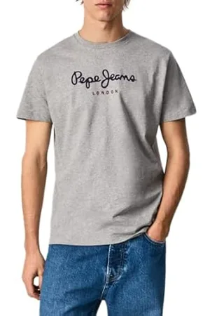 Pepe Jeans Herren Eggo Long T-Shirt, 933grau Marl, L