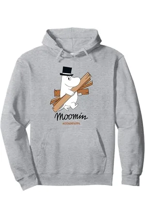 Moomin Pappa Trageholz Pullover Hoodie
