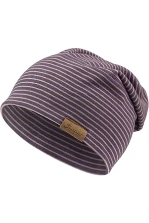 Sterntaler Beanie mit feinem Streifen - Mädchen Baby und Kinder Mütze aus weichem Microfleece - Mütze mit und ohne Umschlag tragbar - Übergangsmütze - , 49