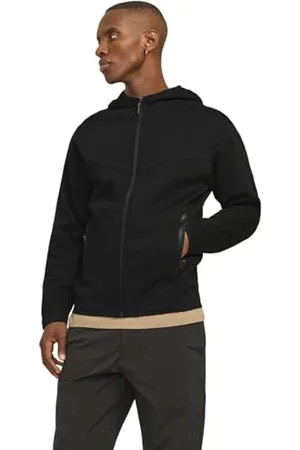 JACK & JONES Male Kapuzenjacke Einfarbig Kapuzenjacke