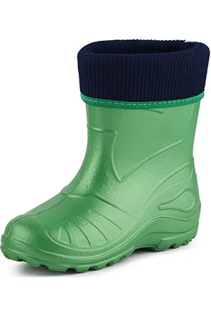 Ladeheid Kinder Mädchen Jungen Federleichte EVA Thermo Gummistiefel Gefüttert KL058 ( , 27 EU)