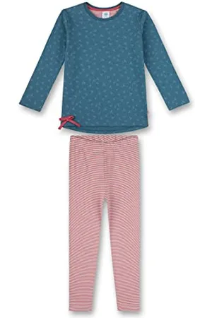 Sanetta Mädchen 233050 Pyjamaset, Blue, 98