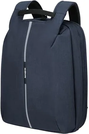 Samsonite Securipak - Reise-Rucksack erweiterbar 15.6 Zoll, 45 cm, 25.5/30 L, Blau (Eclipse Blue)