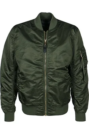 Alpha Industries Herren MA-1 VF LW Bomberjacke, Dark Green, Large