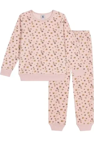 Petit Bateau A0BD7 Langarm-Pyjama Mädchen 2 Jahre