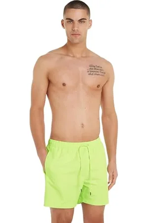 Calvin Klein Herren Badehose Medium Drawstring Mittellang, , S