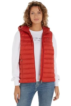 Tommy Hilfiger Damen Weste Padded Global Stripe Steppweste, , XXS
